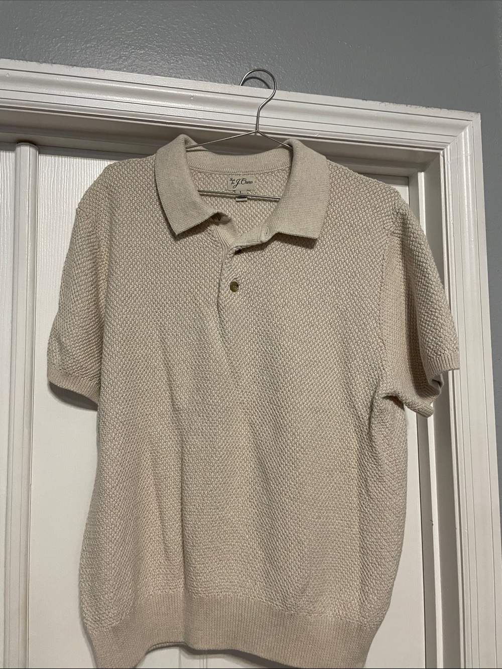 Jcrew sweater polo knit